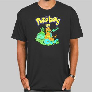 Pokebong 420 Weed Smooking Shirt Cheap