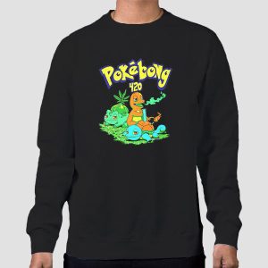 Pokebong 420 Weed Smooking Shirt Cheap