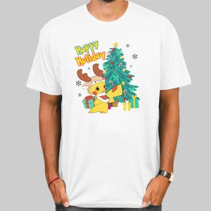 Pokemon Christmas Happy Holidays Shirt Cheap