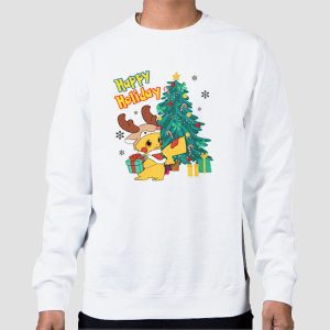 Pokemon Christmas Happy Holidays Shirt Cheap