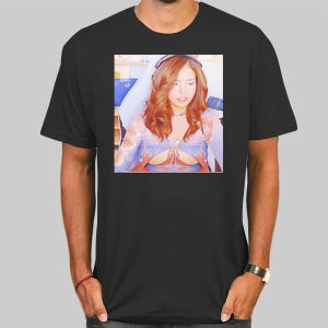 Pokimane Open Shirt Accident Funny Sexy Cheap