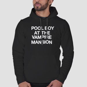 Pool Boy at the Vampire Mansion Black Shirt Cheap 3