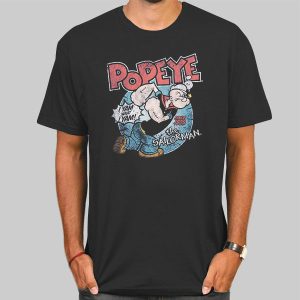 Popeye the Sailor Man Olive Oil Shirt Cheap