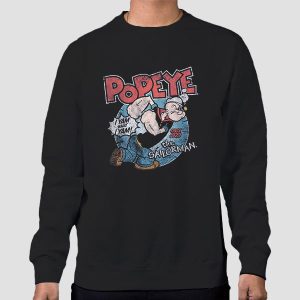 Popeye the Sailor Man Olive Oil Shirt Cheap