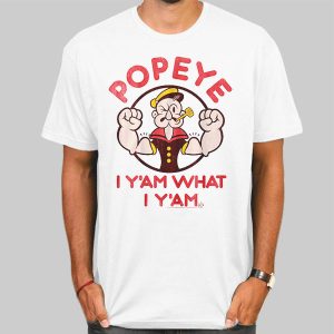 Popeye the Sailorman What I Yam Shirt Cheap