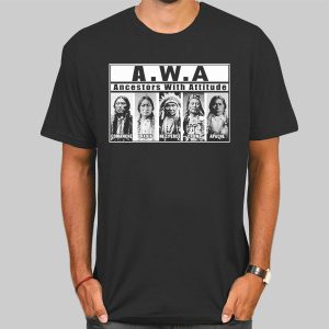 Poster AWA Comanche vs Lakota Shirt Cheap