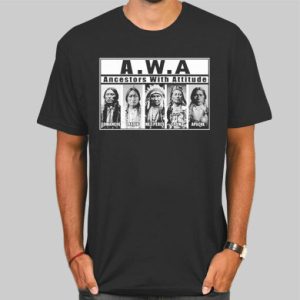 Poster AWA Comanche vs Lakota Shirt Cheap 4