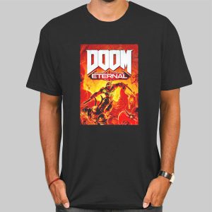 Poster Comic Character Halo Doom Shirt Cheap