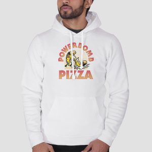 Powerbomb Pizza Graphic Print Back Shirt Cheap 3