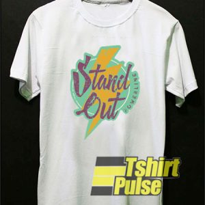 Powerline Stand Out Logo t-shirt for men and women tshirt