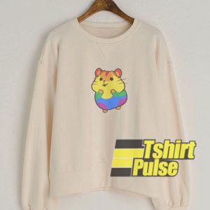 Pride Hamster sweatshirt