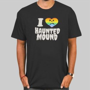 Pride I Love Haunted Mound Shirt Cheap 4