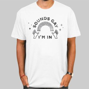 Pride LGBT Sounds Gay Im in Meme Shirt Cheap