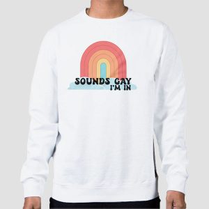 Pride Merch Sounds Gay Im in Shirt Cheap