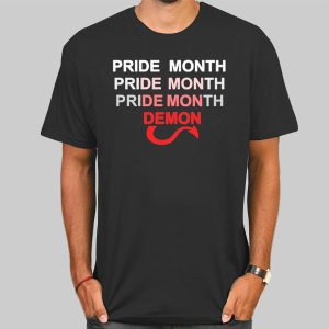 Pride Month Demon T Shirt Cheap