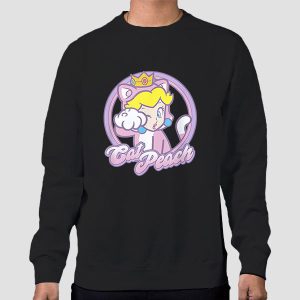 Princess Peach Merch Parody Cat Peach Shirt Cheap