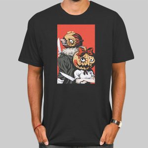 Pumpkin Night Anime Horror Shirt Cheap