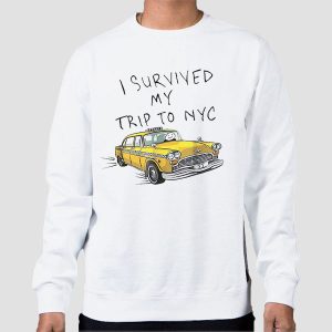 Quotes I Survived My Trip to Nyc Tom Holland Shirt Cheap