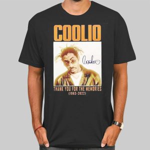 RIP Rapper Thank You for the Memories Coolio Shirts Cheap