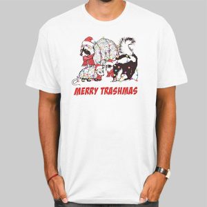 Raccoons Ornament Merry Trashmas Shirt Cheap