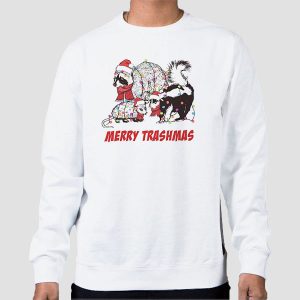 Raccoons Ornament Merry Trashmas Shirt Cheap