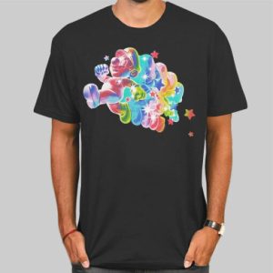 Rainbow Star Mario Galaxy Vintage Shirt Cheap 4