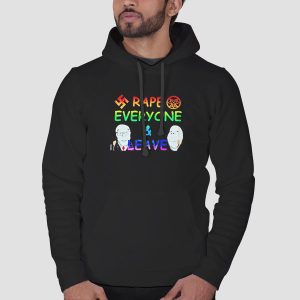 Rape Everyone and Leave Funny Shirt Cheap 3