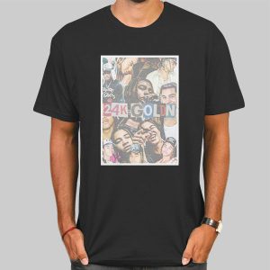 Rapper Collage 24k Goldn Merch Shirt Cheap