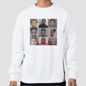 Rappers Mugshots Merch Graphic Shirt Cheap