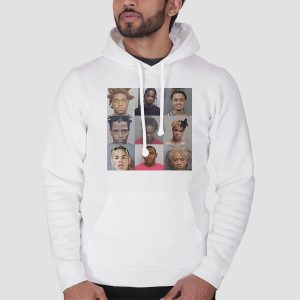 Rappers Mugshots Merch Graphic Shirt Cheap 3