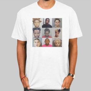 Rappers Mugshots Merch Graphic Shirt Cheap 4