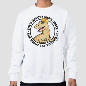 Raptor She Is Grace She Is Beauty Shirt Cheap