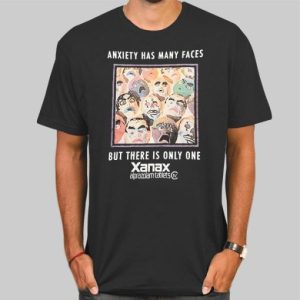 Rare Anxiety Has Many Faces Shirt Cheap 4