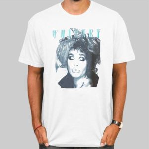 Rare Vintage Whitney Houston T Shirt Cheap 4