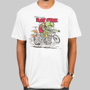 Rat Fink Motorcycle Chopper Brother Shirt Cheap