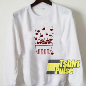 Red Cherry Box sweatshirt