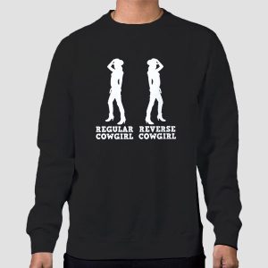 Regular and Reverse Cowgirl Shirt Cheap