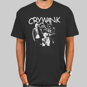 Retro Faux Punk Crywank Shirt Cheap