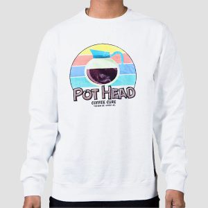 Retro Graphic Pot Head Coffee Shirt Cheap