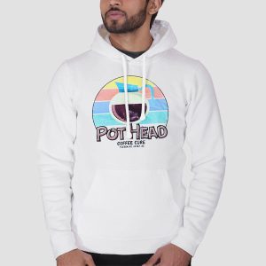 Retro Graphic Pot Head Coffee Shirt Cheap 3