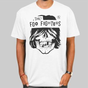 Retro Logo the Foo Fighters Tour Shirt Cheap 4