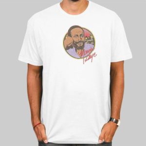 Retro Photo Marvin Gaye Shirt Cheap 4