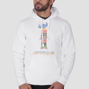 Retro Vintage Insonnia Projects X Jamiroquai Rainbow T Shirt Cheap 3