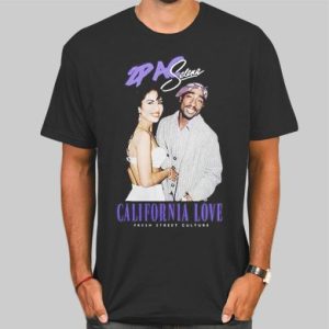 Retro Vintage Selena Quintanilla and Tupac Shirt Cheap 4