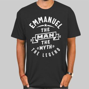 Retro the Legend Emmanuel Nickname Shirt Cheap