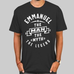 Retro the Legend Emmanuel Nickname Shirt Cheap 4