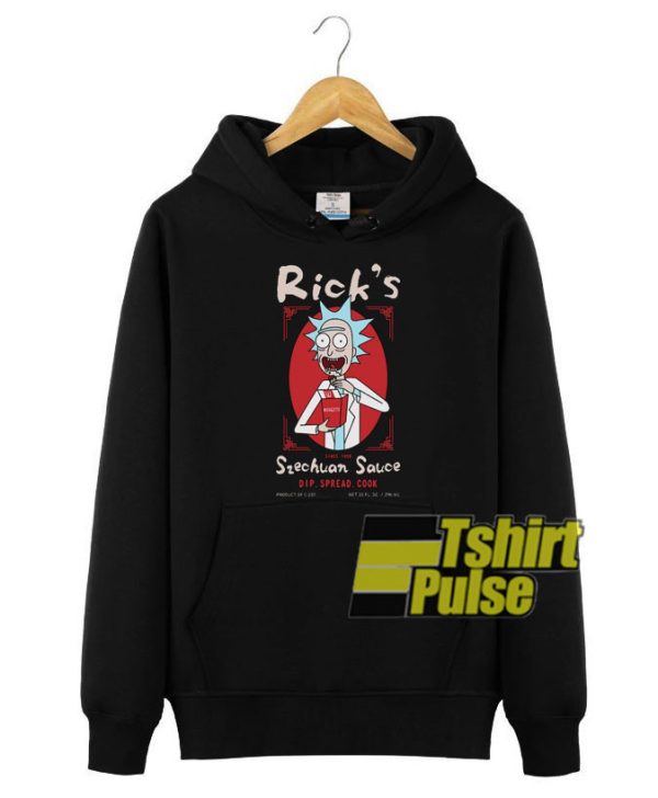 Rick’s Szechuan Sauce hooded sweatshirt clothing unisex hoodie