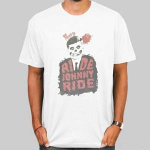 Ride Johnny Ride Vintage Misfits T Shirt Cheap