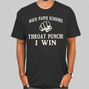 Rock Paper Scissors 1in Punch Shirt Cheap