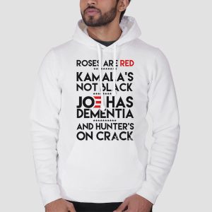 Roses Are Red Kamalas Not Black Hunters on Crack T Shirt Cheap 3